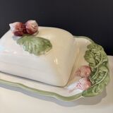 Slop bowl butter dish