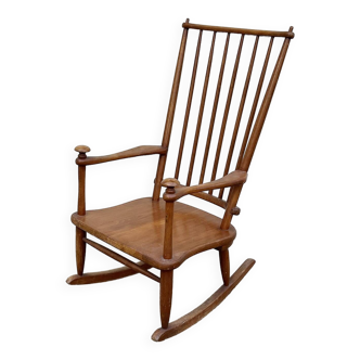 Rocking chair scandinave