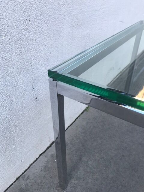 Paire de tables basse/bouts de canapé par Florence KNOLL