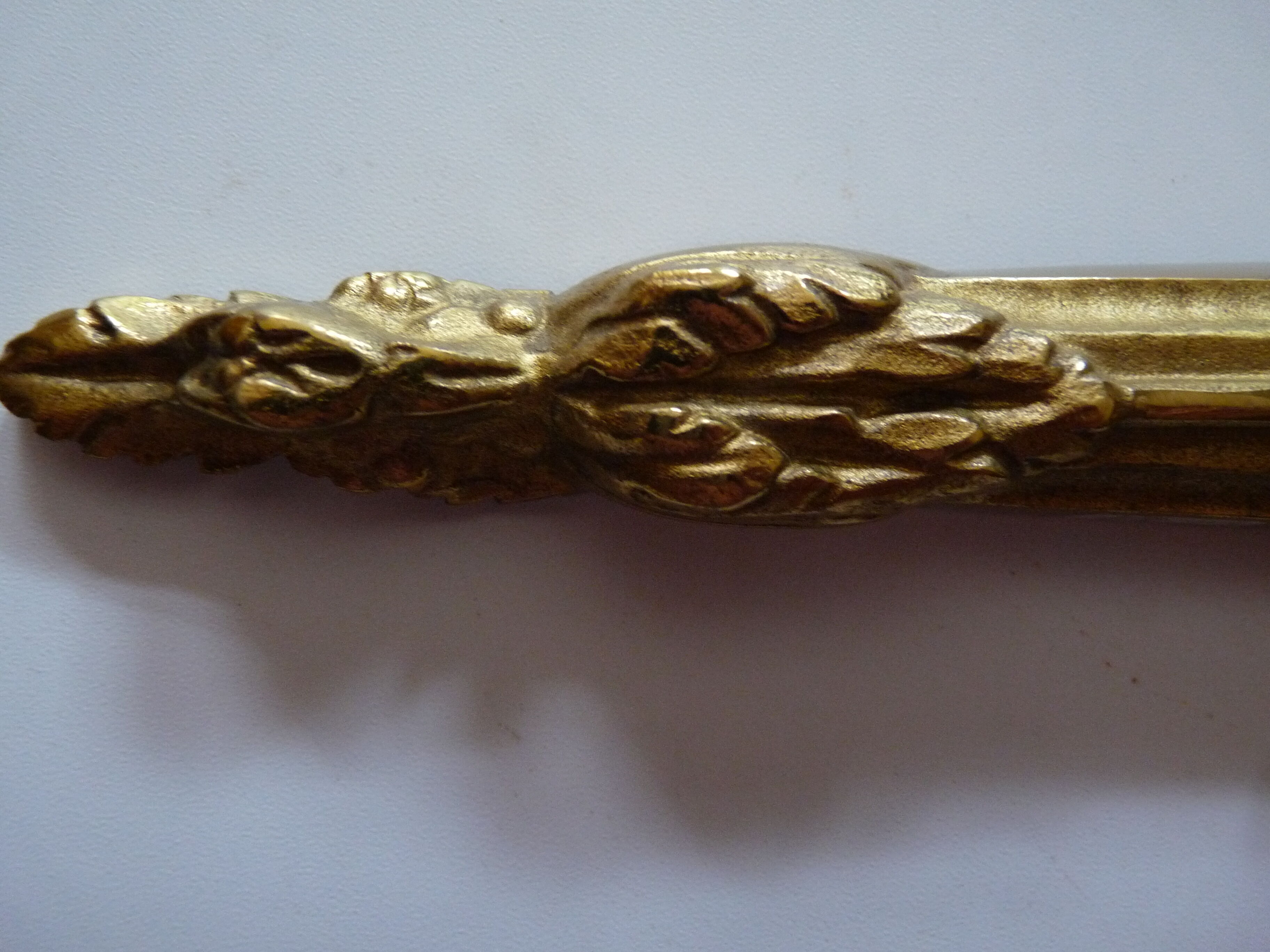 Paire d'appliques en bronze style empire