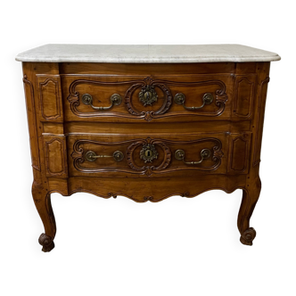 Chest of drawers in cherry wood of the late eighteenth century