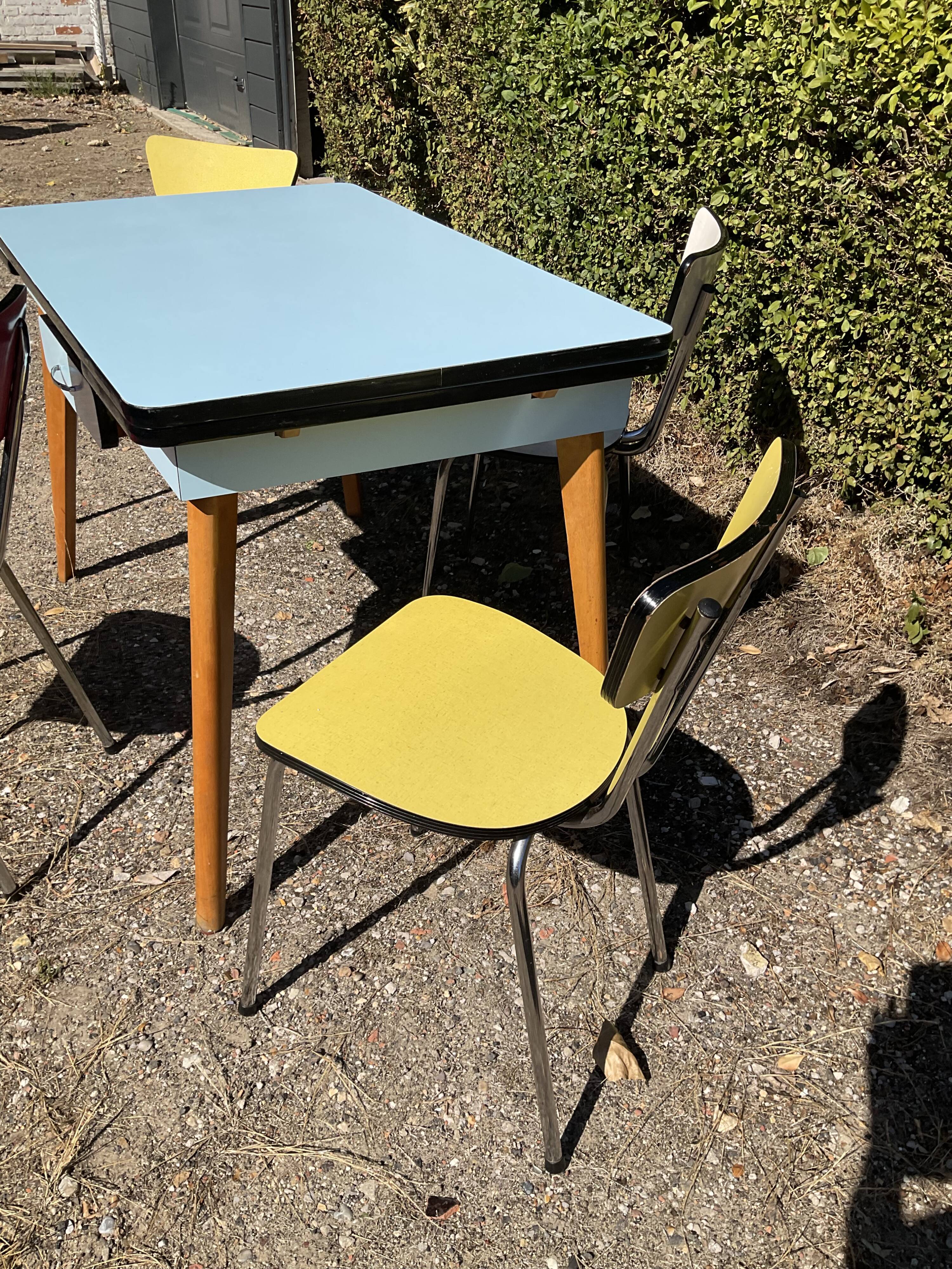 Formica set from the 50s and 60s