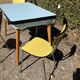 Ensemble en formica des années 50-60