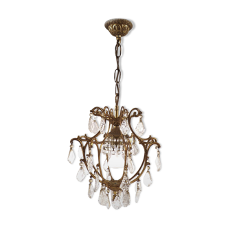 Vintage chandelier with stamp