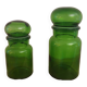 70's glass jar