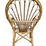 Rattan armchair from the 60s, Netherlands