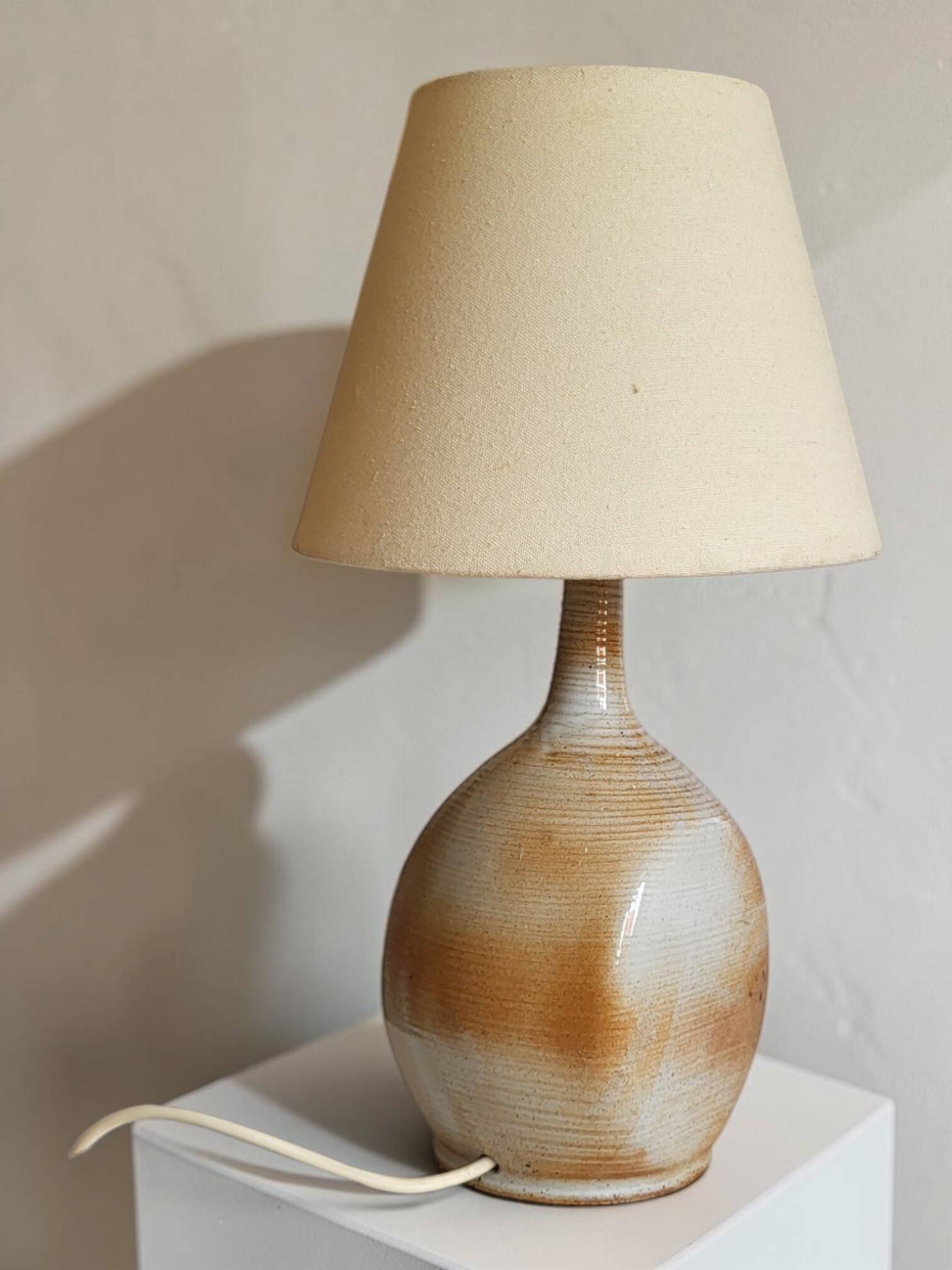 Lampe en grès du Marais 1960's