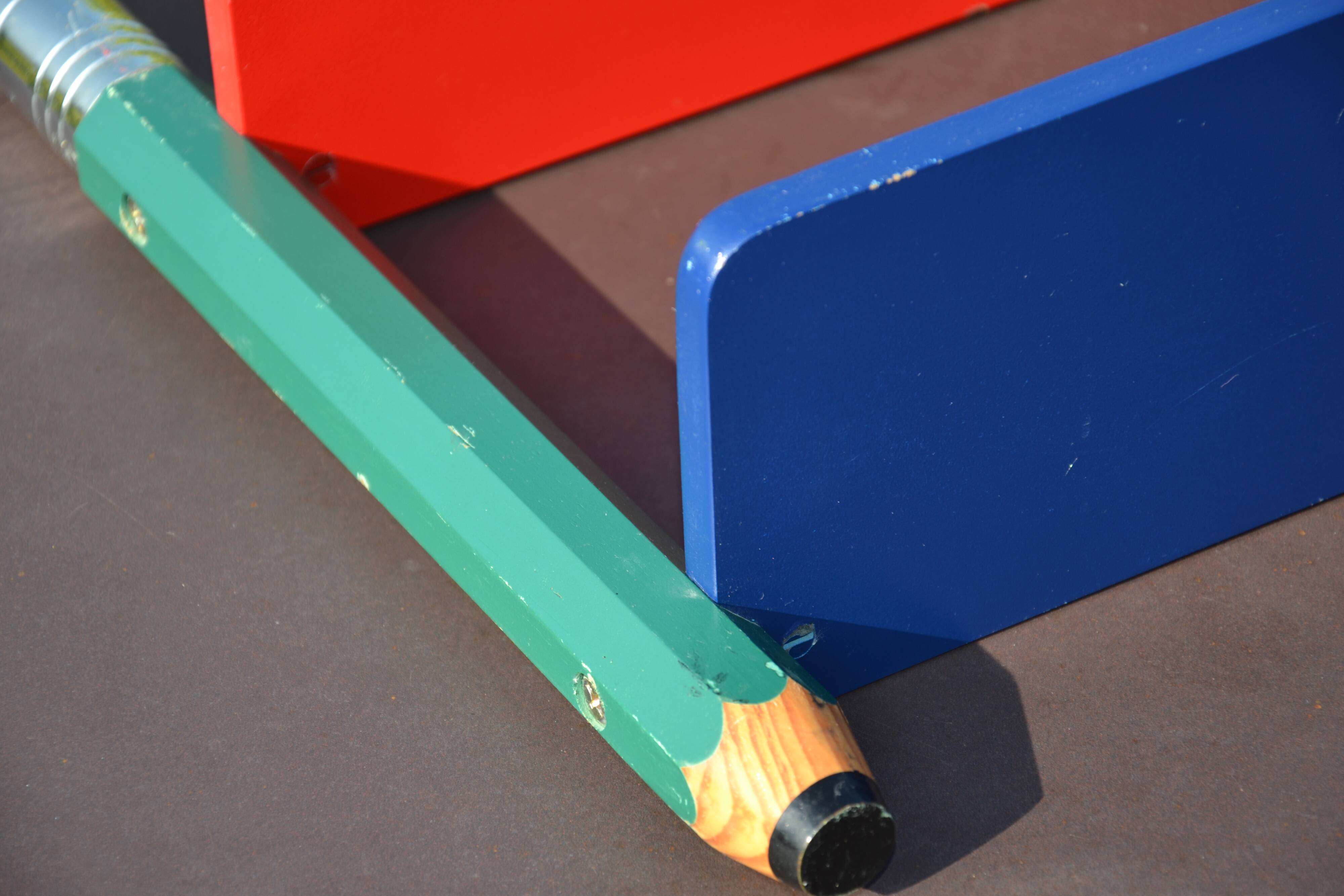 2 pencil shelves Pierre Sala