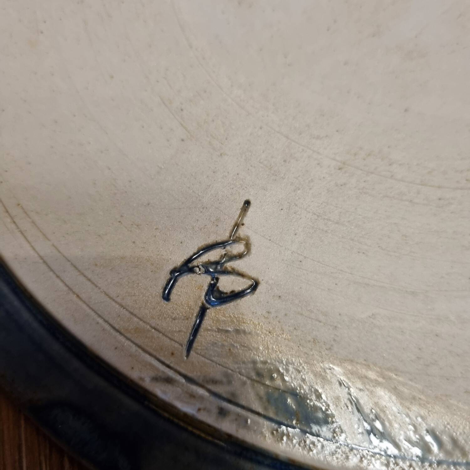 6 glazed stoneware plates from Poterie du Mejou