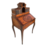 Happiness of the day style Louis XV of the nineteenth century in marquetry