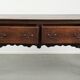 Antique 18th-century English oak dresser/sideboard with brass handles