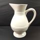 Cruche en céramique blanche 21 cm