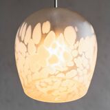 Lampe suspendue en verre tchécoslovaque, années 1970