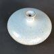 Glacier blue stoneware spherical ceramic Antonio Lampecco vintage