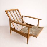 Scandinavian armchair with 3 positions