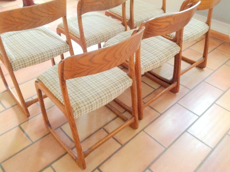 Chairs and table vintage Baumann