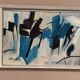 Original Swedish Oil on Panel – “Abstract Composition” by Sven H. Engberg – Signed – Vintage & Framed – 56 × 43 cm (22" × 16.9")
