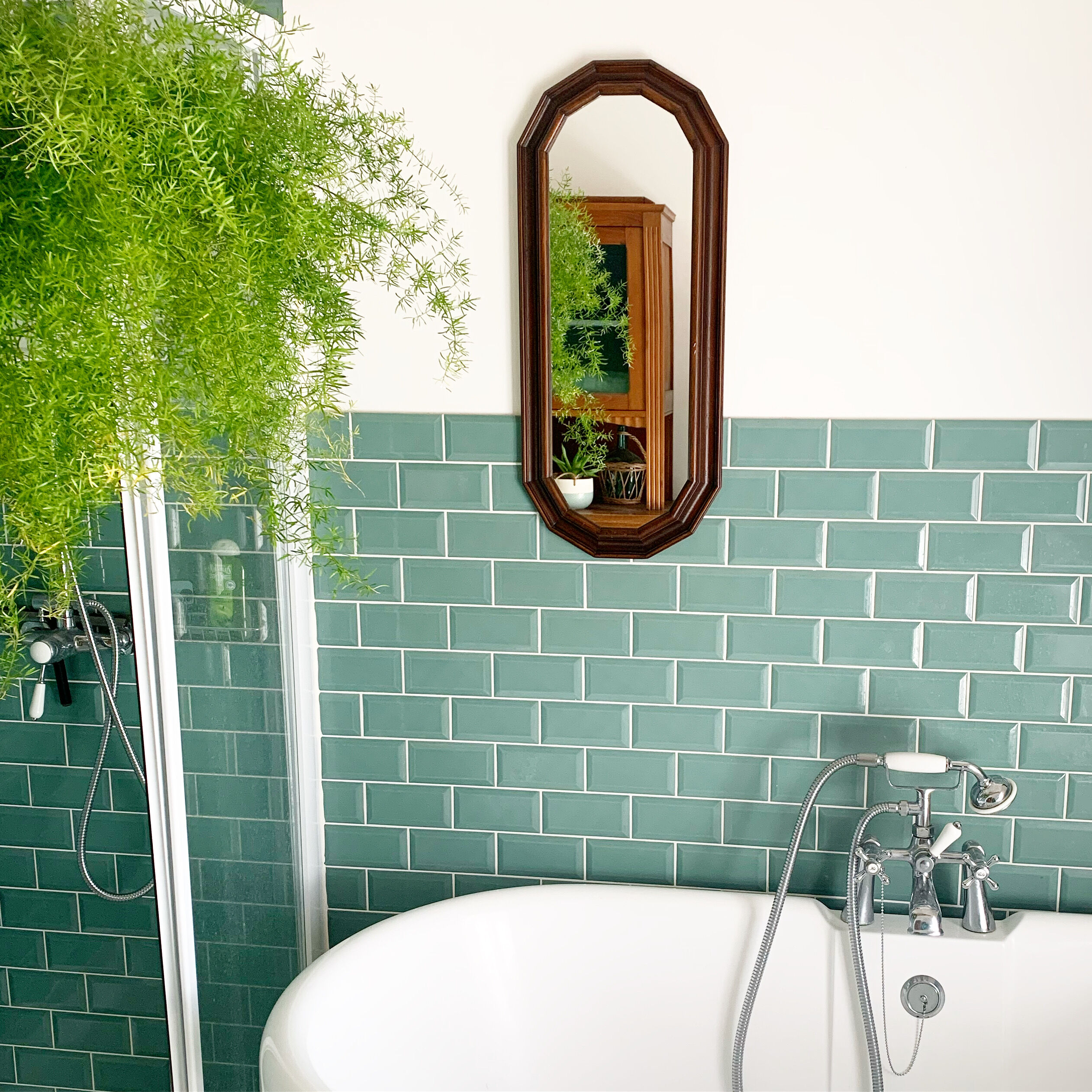 Pair of art deco mirrors