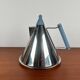 Postmodern German stainless steel kettle by Fissler, 1980s.