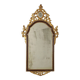 Neoclassical antique mirror in gilded wood, Italy, 18th century.