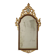 Neoclassical antique mirror in gilded wood, Italy, 18th century.