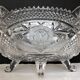 Large cut in cut crystal