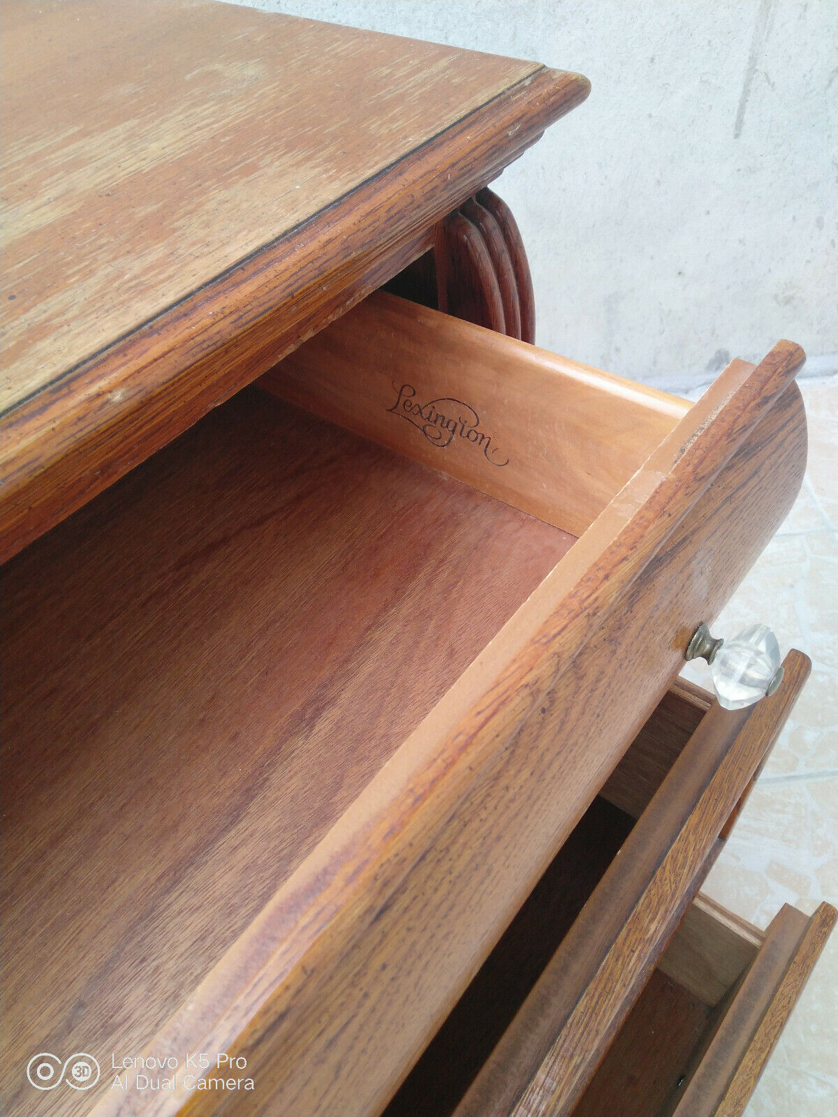 Victorian Lexington oak dresser