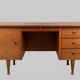 Bureau bois vintage TBE années 60s 70s , TBE, scandinave, déco rétro bohème