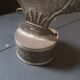 Metal lamp pushed back 1900