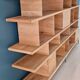 Ethnicraft solid oak library design