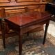 Mahogany game table console from the Napoleon III period