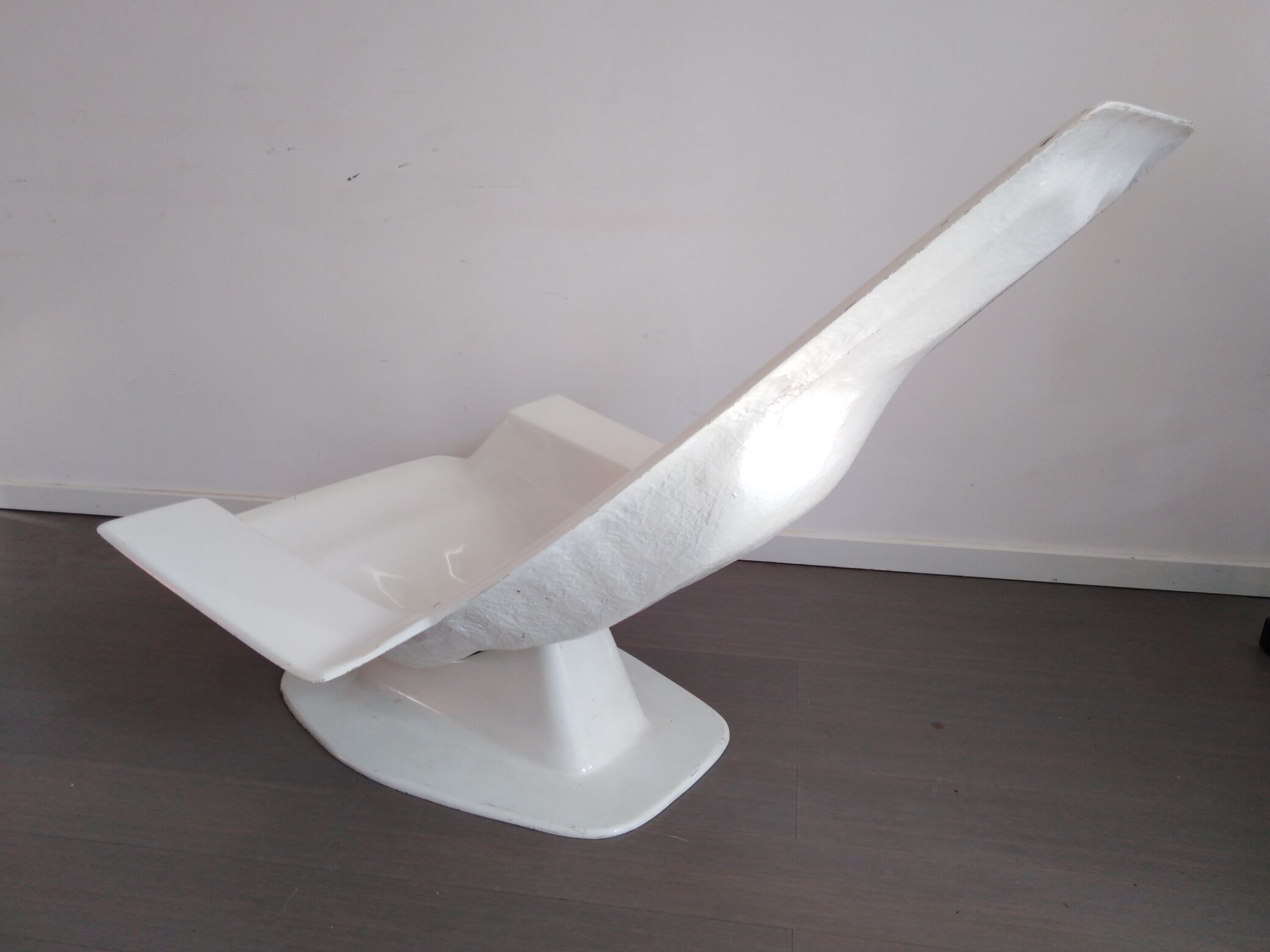 Fiberglass pool side chair, 1960’s
