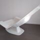 Fiberglass pool side chair, 1960’s