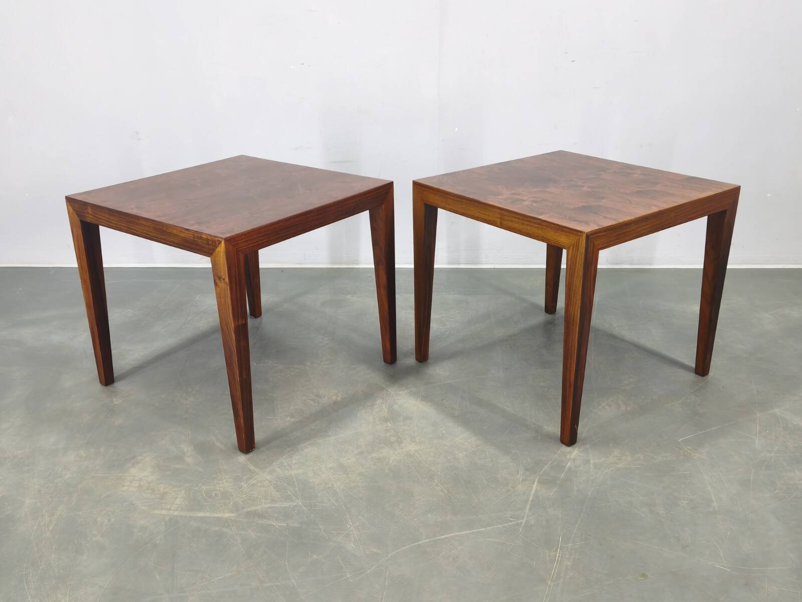 Severin Hansen for Haslev Rosewood Tables, Denmark, 1960s