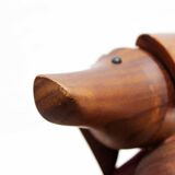 Dachshund by Kay Bojesen in teak 1950