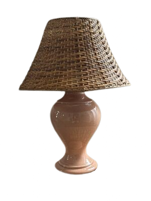 Cracked ceramic lamp - French manufacture