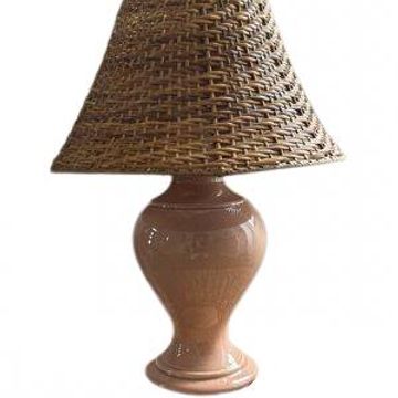 Lampe en céramique craquelée - Fabrication française