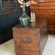 Old vintage wooden chest