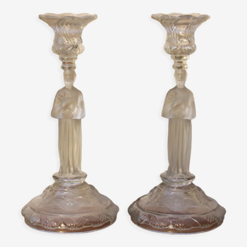 Religious candlesticks of Portieux