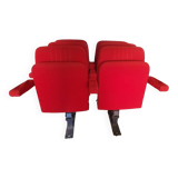 Old folding armchairs