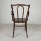 Fauteuil en hêtre avec accoudoirs dans le style Thonet, années 1920