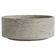 Silver travertine cylinder bowl
