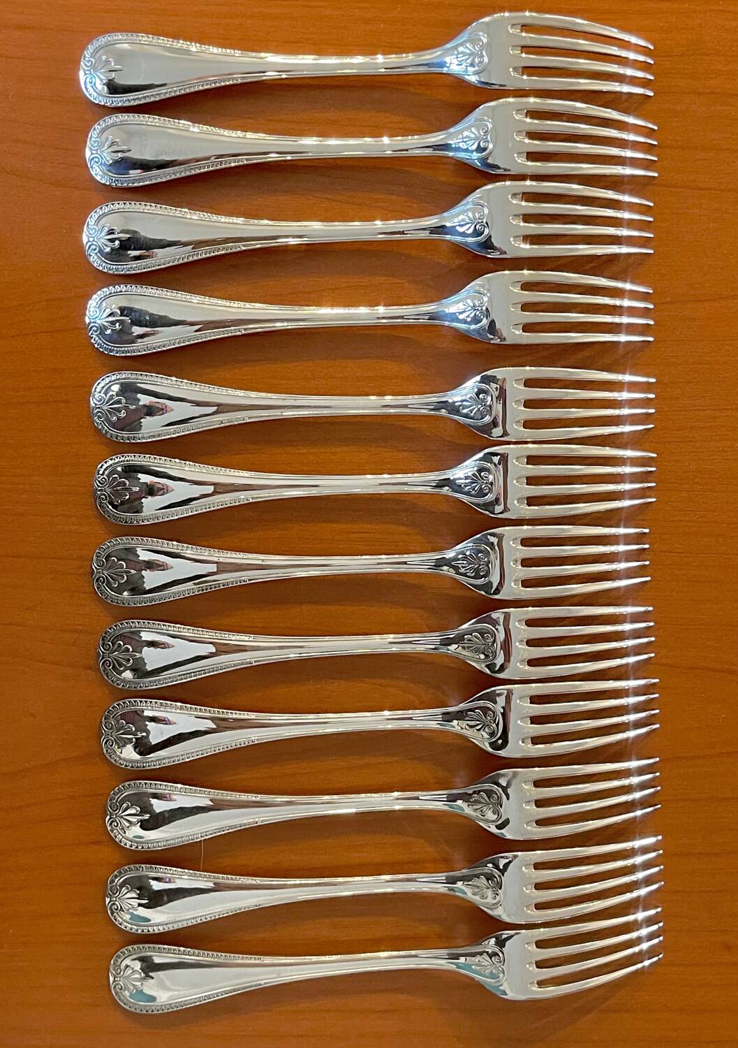 Christofle Malmaison cutlery set, new condition, 37 pieces