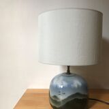 Ceramic lamp by Yves Mohy for Virebent