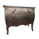 Commode argentée 3 tiroirs