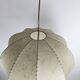Large cocoon pendant lamp with beautiful grain from Italy 50 cm