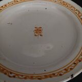 Moustiers earthenware plate, early 19th century