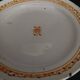 Moustiers earthenware plate, early 19th century