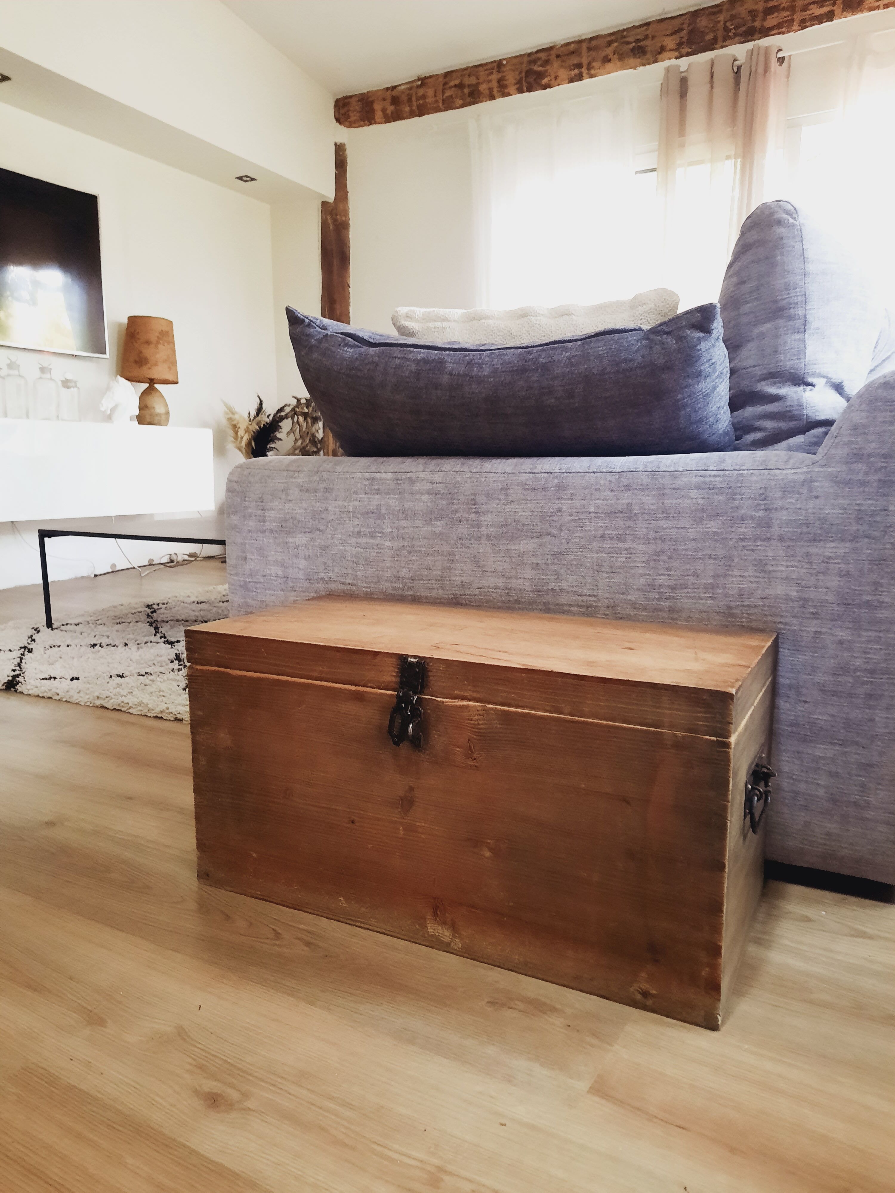 Wooden Chest/Travel Trunk