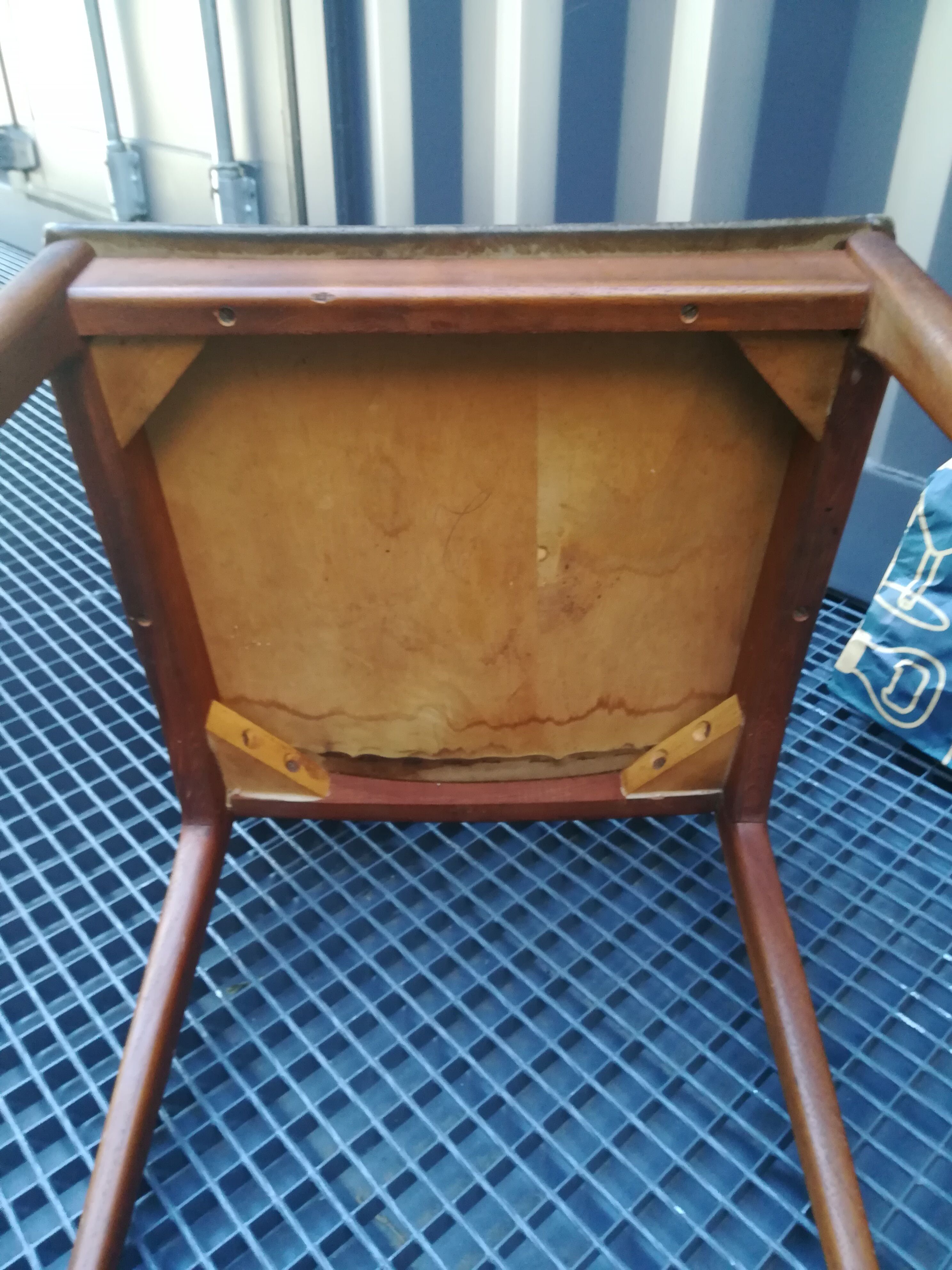 4 Scandinavian teak chairs